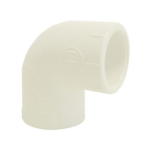 ELBOW 90º SOLVENT WHITE